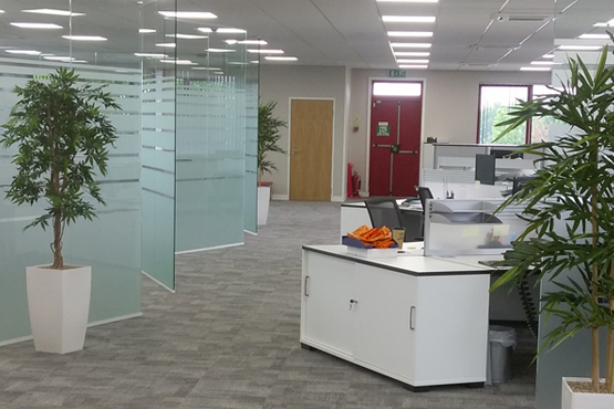 white storage cupboard