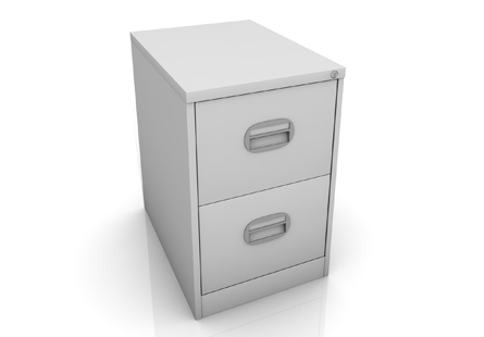 2 drawer filing cabinet
