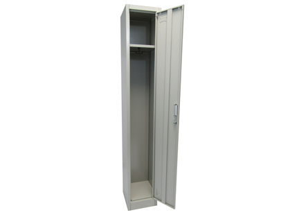 single door locker open