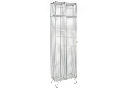 Single Door Mesh Locker