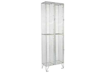2 Door Mesh Locker