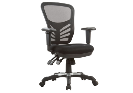 trojan mesh back chair