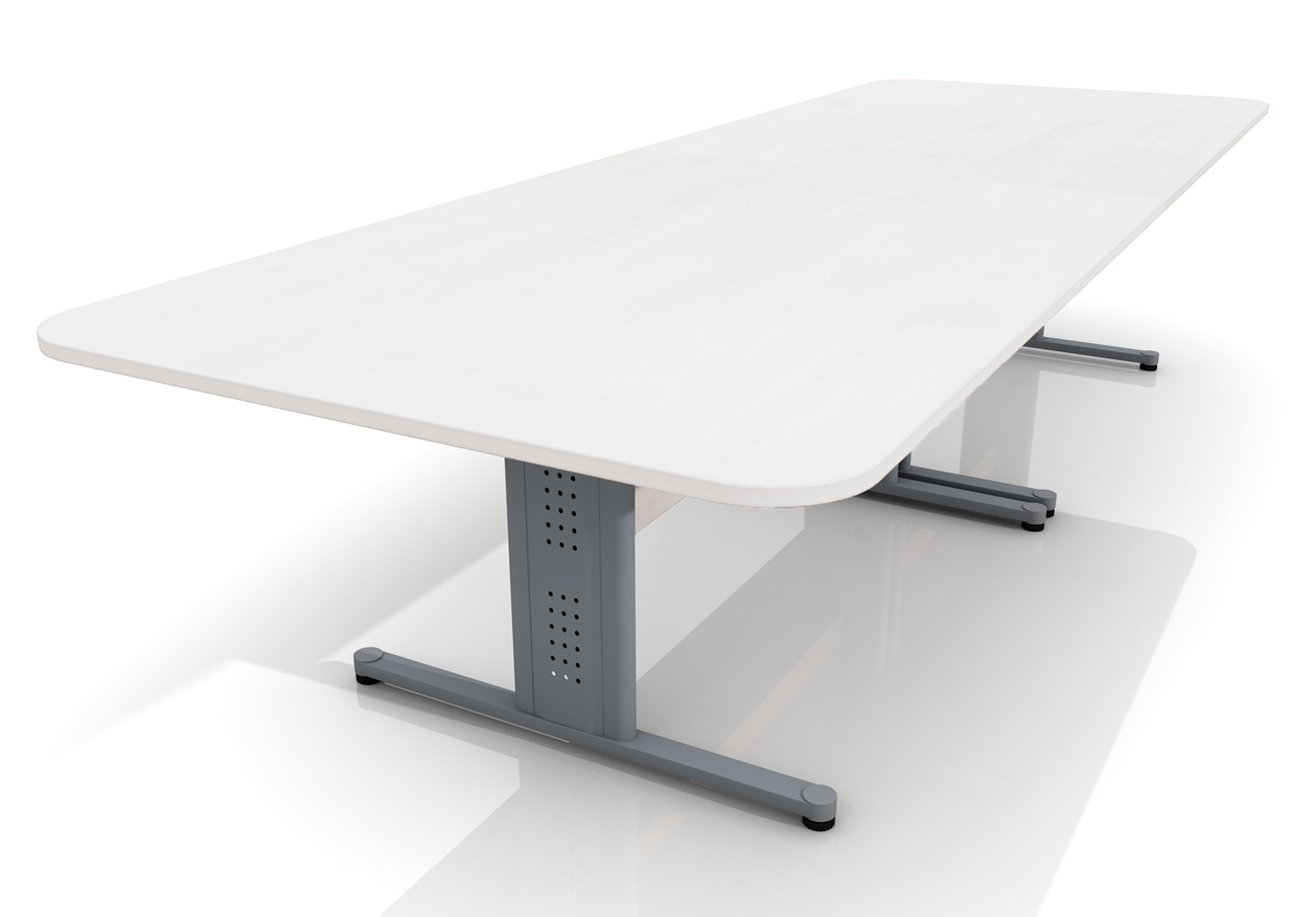 3400 white conference table