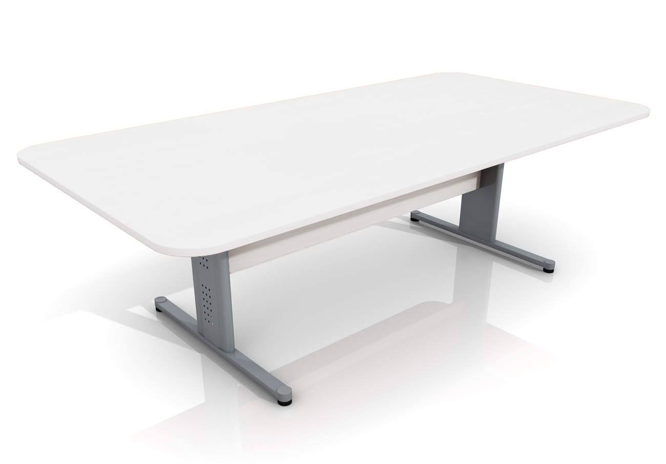 2400 conference table white