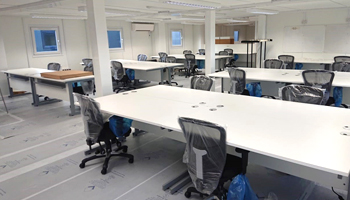 office furniture for portable modular units